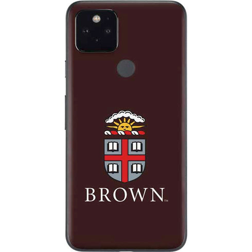 Brown University Primary Logo Google Pixel 5 Skin